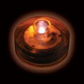 Orange Flickering Submersible Mini Light